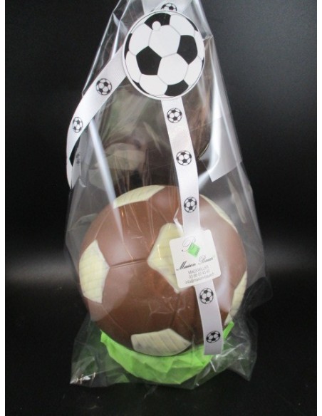 Petit ballon de foot garni, env 20g - Façon Chocolat