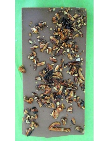 TABLETTE CHOCOLAT LAIT AMANDES CARAMELISEES 120G
