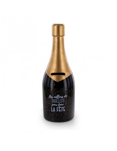 Alipis Lot De 20 Mini Bouteilles Champagne Plastique Doré - Pour Mariage, Fête, Noël