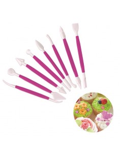 8 USTENSILES DE DECORATION PATISSERIE