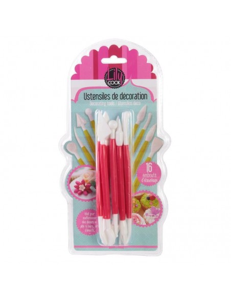 8 USTENSILES DE DECORATION PATISSERIE