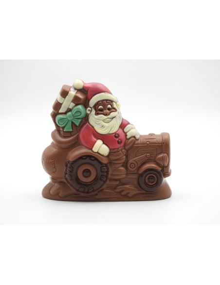 PERE NOEL TRACTEUR LAIT 13,5CM x 14,5CM x 4,5CM 150G