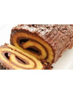 BUCHE NOEL MOUSSELINE CHOCOLAT PM