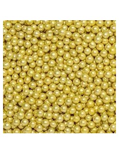 PERLES OR DORES EN SUCRE 70G .