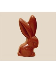 SACHET de 2 LAPIN GM LAIT OU BLANC FOURRE PRALINE .