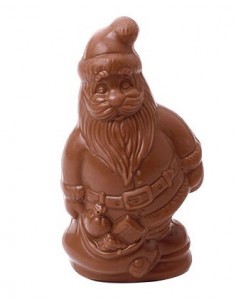 MINI PERE NOEL LAIT 7,7CM x 4CM x 3CM 25G