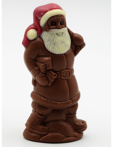 Moulage Père Noël chocolat noir 70g, Bonbons, confiseries