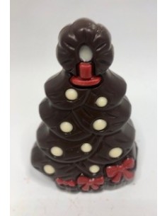 SAPIN DE NOEL NOIR 9CM x 6CM x 3,5CM 40G