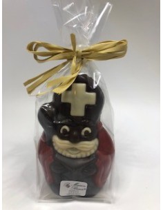  SAINT NICOLAS CLAUS NOIR 10 X 6,5 CM 50G 2