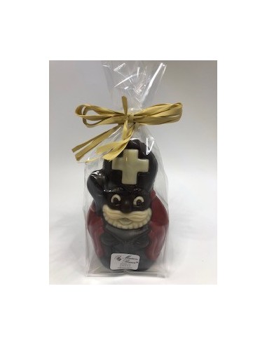 SAINT NICOLAS CLAUS NOIR 10 X 6,5 CM 50G