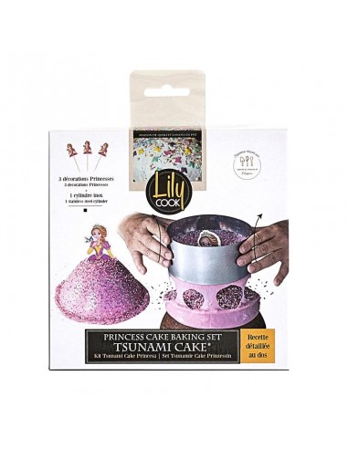 COFFRET TSUNAMI CAKE PRINCESSE .