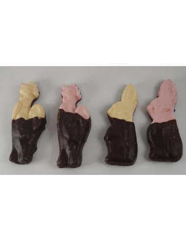 5 GRANDES GUIMAUVES NOIRES .