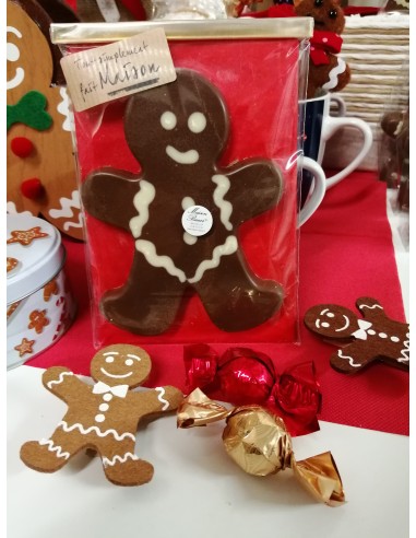 TABLETTE FORME MANELE CHOCOLAT LAIT 80G .