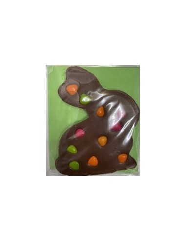 TABLETTE CHOCOLAT LAIT FORME LAPIN DRAGEES...