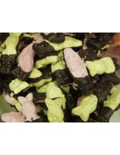 18 GRANDES GUIMAUVES NOIRES . 2