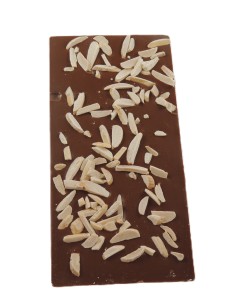 TABLETTE CHOCOLAT LAIT AMANDES 120G