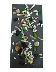 TABLETTE CHOCOLAT NOIR MENDIANT 120G