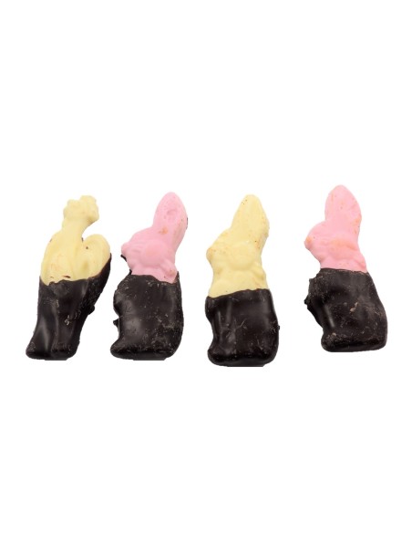 80 GUIMAUVES PAQUES NOIR MI ENROBEES