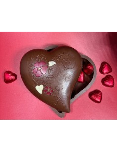 MINI COEUR FLEURI LAIT 5 PRALINES . 2