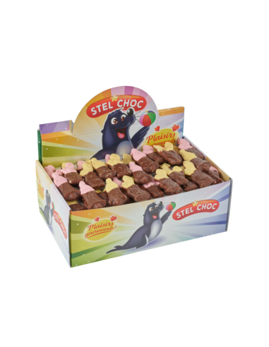 18 GUIMAUVES  AU CHOCOLAT AU LAIT