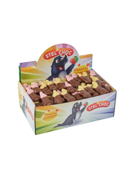 18 GUIMAUVES  AU CHOCOLAT AU LAIT