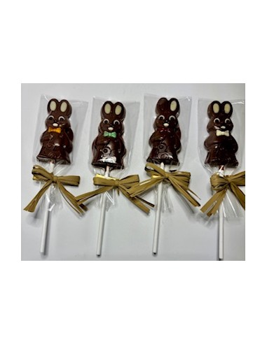 SUCETTE LAPIN AVEC SON CANARD CHOCOLAT LAIT 18G