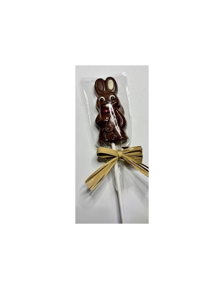 SUCETTE LAPIN AVEC SON CANARD CHOCOLAT LAIT 18G