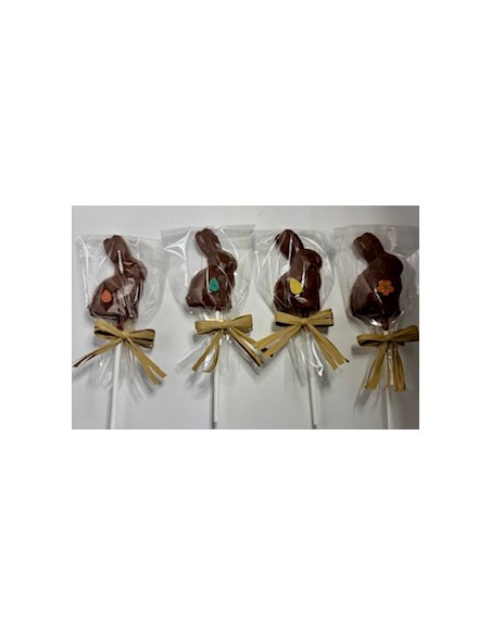 SUCETTE LAPIN DIAMANT CHOCOLAT LAIT 18G