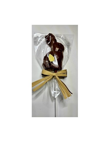 SUCETTE LAPIN DIAMANT CHOCOLAT LAIT 18G
