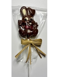 SUCETTE LAPIN JOYEUX CHOCOLAT LAIT 18G 2