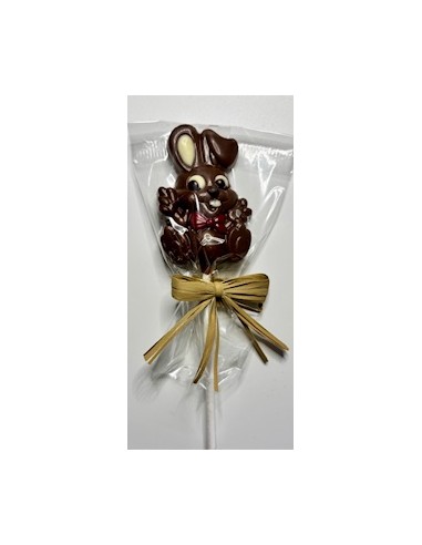SUCETTE LAPIN JOYEUX CHOCOLAT LAIT 18G