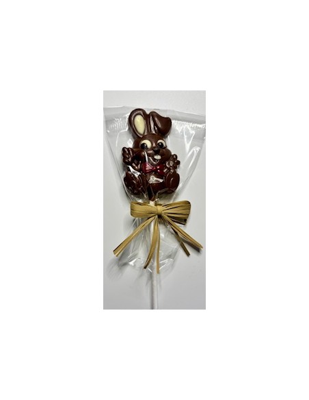 SUCETTE LAPIN JOYEUX CHOCOLAT LAIT 18G