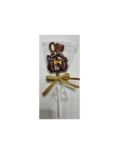 SUCETTE LAPIN JOYEUX CHOCOLAT LAIT 18G