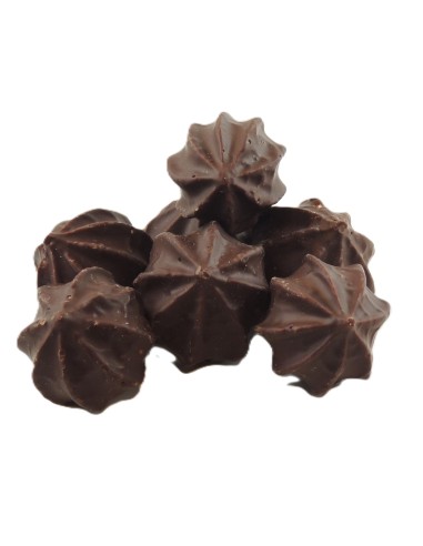 MERINGUE NATURE ENROBEE DE CHOCOLAT