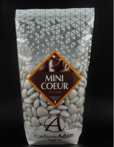 MINI COEUR 73% BRIL BLANC 250g .