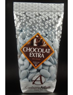 MINI CHOCO 54% BLEU CIEL MAT 250g .