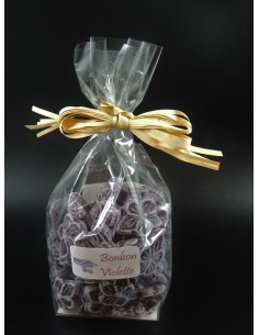 SACHET BONBONS NUS VIOLETTES 120G. 2