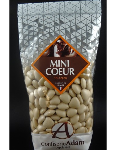 MINI COEUR 73% BRIL ECRU IVOIRE 250g .