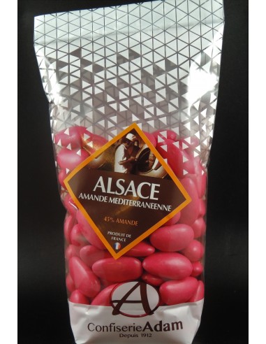 AMANDE ALSACE BRIL FRAMBOISE 250g .
