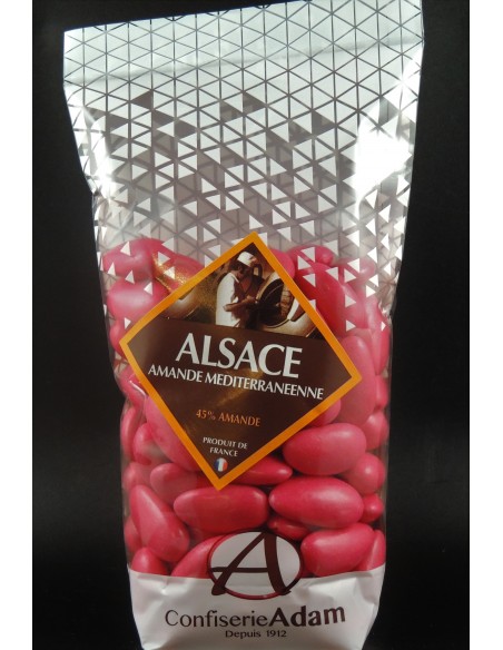 AMANDE ALSACE BRIL FRAMBOISE 250g .