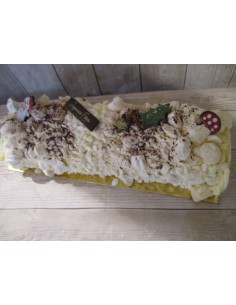 BUCHE NOEL BLANCHE NEIGE PM 2