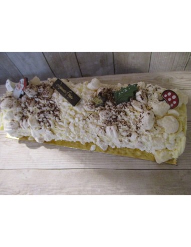 BUCHE NOEL BLANCHE NEIGE PM